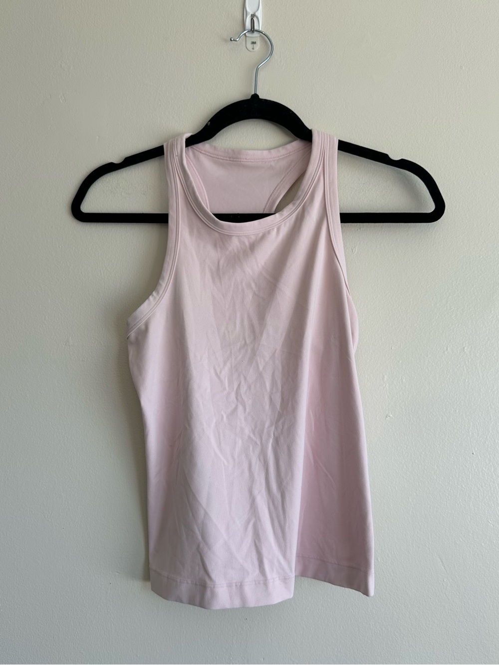 Lululemon Align Waist Length Racerback Tank Top Pearl Pink